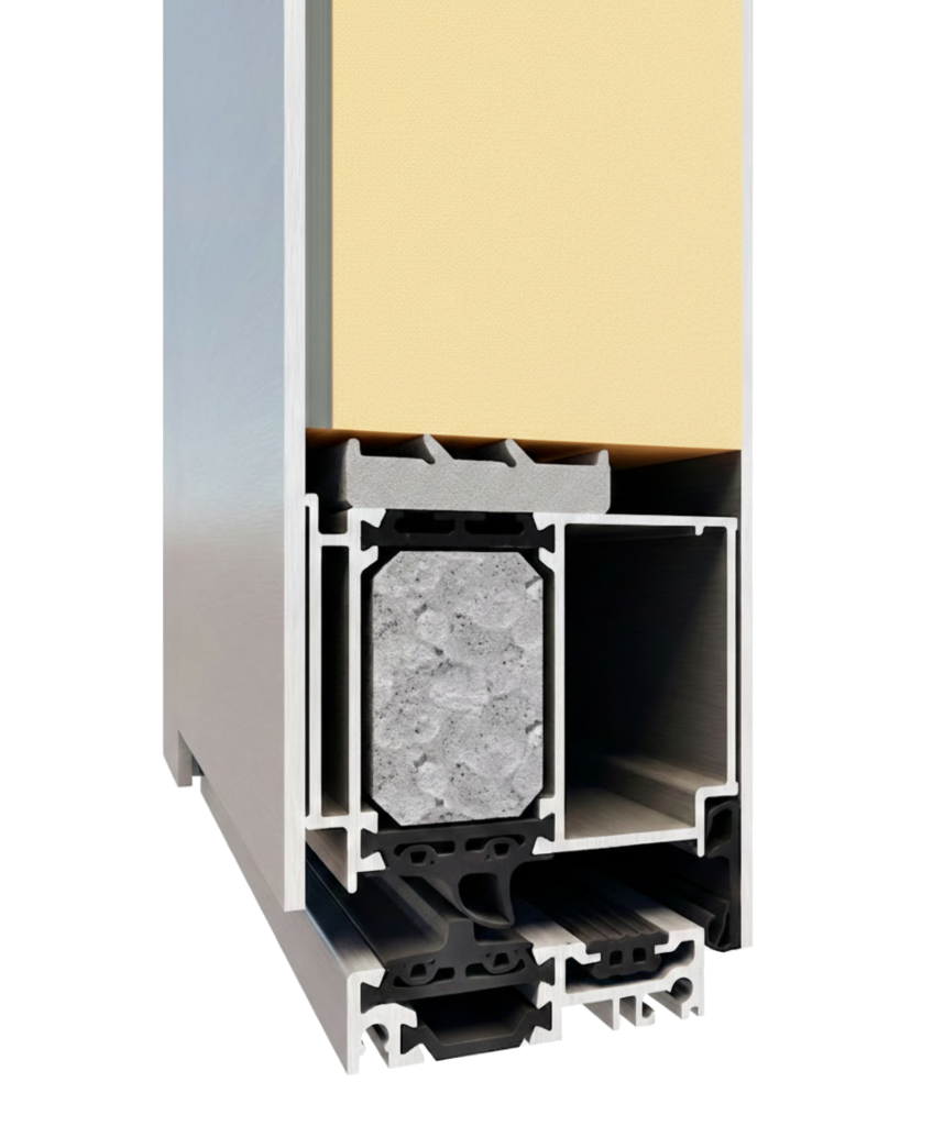 Aluprof MB-86N Przekrój